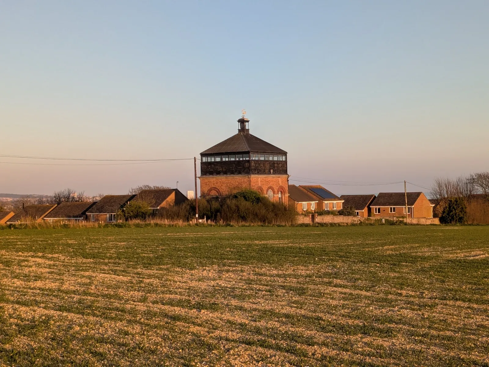Air conditioning services in Portslade with view of local area and coastline