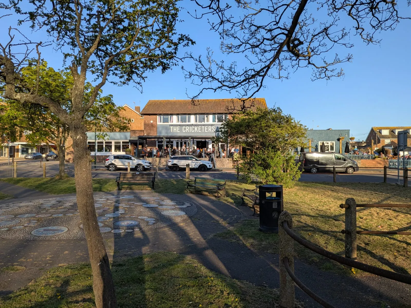 Air conditioning services in Southwick with view of the local area