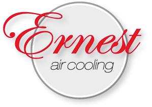 Ernest Air Cooling Company Logo - Air conditioning and ventilation specialists